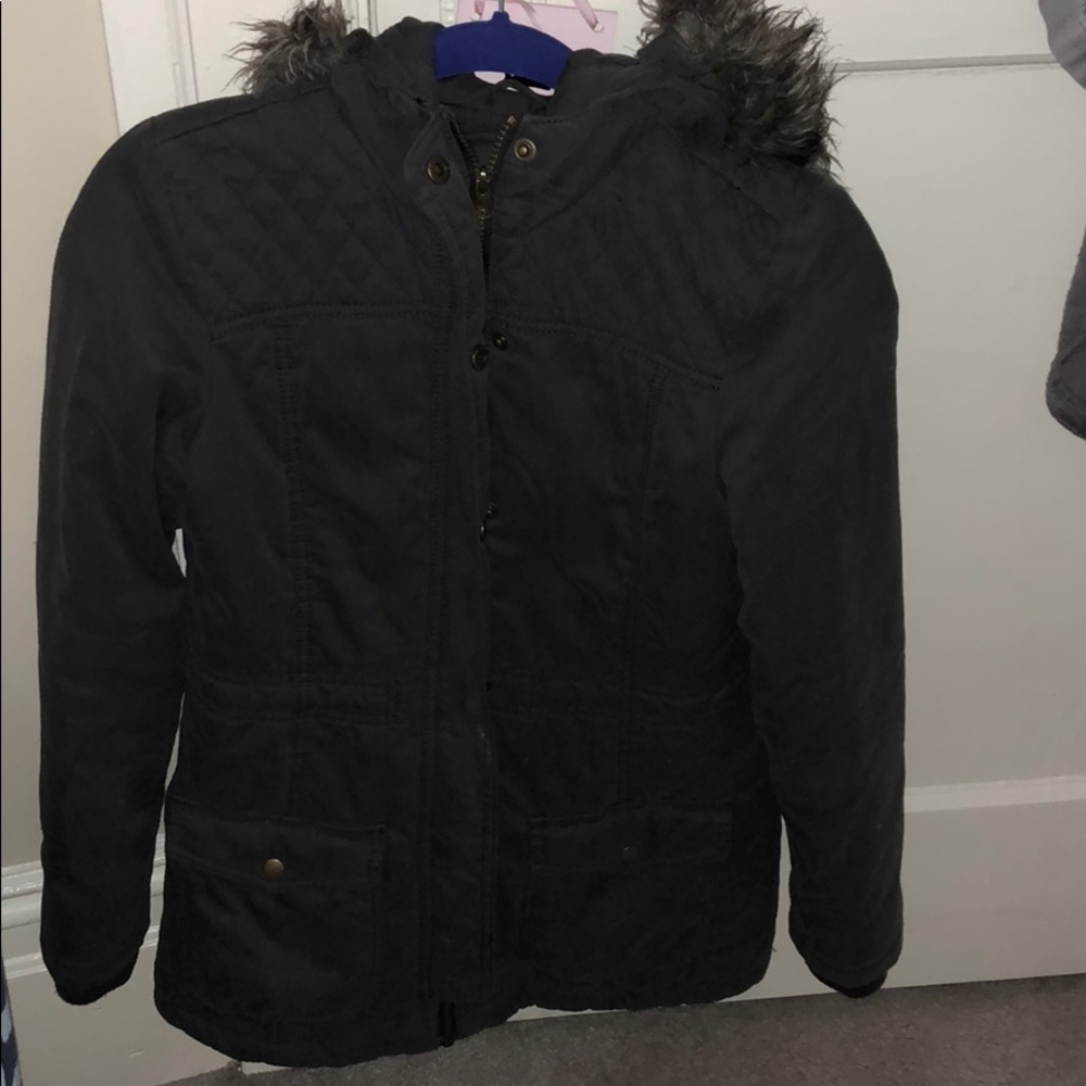 Grey mossimo coat